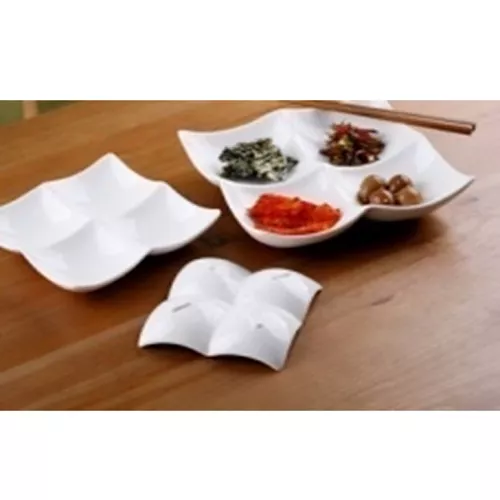 Менажниця порцеляна "Modern" 12.5*12.5*3см Stenson MC4172-5