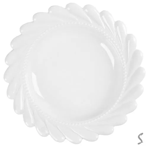 Блюдо порцеляна "Diadem" 8" (20см) Stenson MC5598-8 фото 3