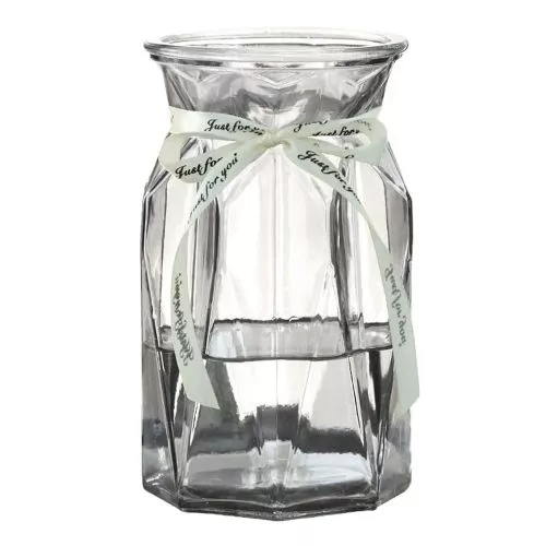 Ваза скляна "Nature" 18*10см Stenson R93898